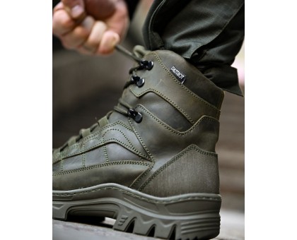 Patriot Extreme Olive: Тактичні зимові черевики для чоловіків