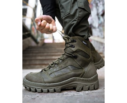 Patriot Extreme Olive: Тактичні зимові черевики для чоловіків