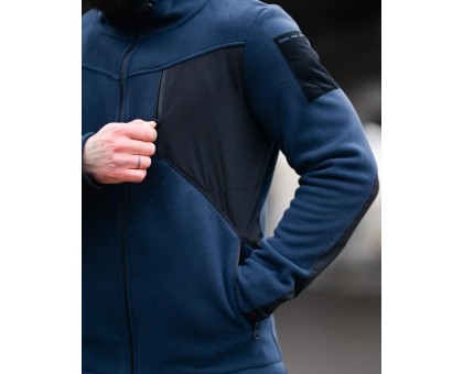 Tarantul Blue/Black: Яскравий флісовий костюм для тепла та стилю