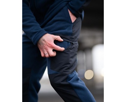 Tarantul Blue/Black: Яскравий флісовий костюм для тепла та стилю