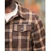 Сорочка Aggression Jerard: Фланелева в клітку, вільний крій та комфорт