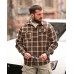 Сорочка Aggression Jerard: Фланелева в клітку, вільний крій та комфорт