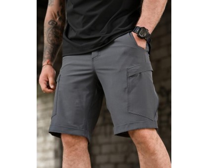 Еластичні тактичні шорти Pacific Grey TwoWay Stretch