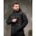 Зимова тактична куртка Patron Black (SoftShell, HoloFiber, Omni-Heat)