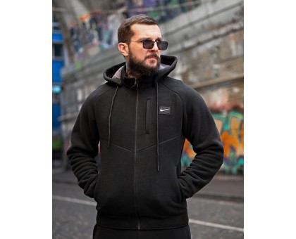 NK Black: Теплий флісовий спортивний костюм – комфорт та стиль