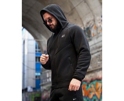 NK Black: Теплий флісовий спортивний костюм – комфорт та стиль