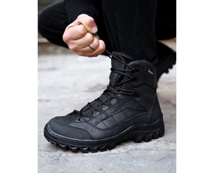 Надійні зимові черевики Patriot Extreme Black для суворої зими