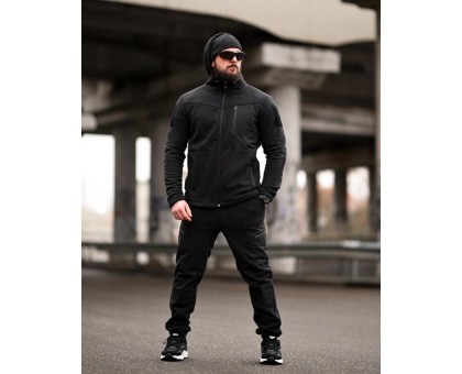 Флісовий костюм Tarantul Black: Теплий, комфортний, стильний вибір.