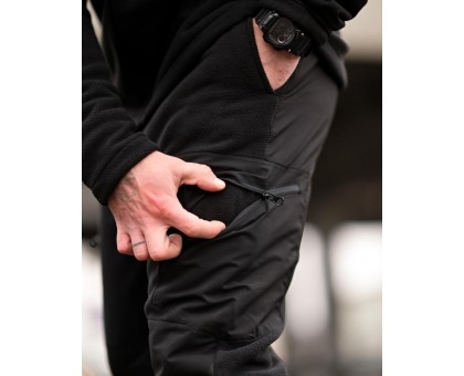 Флісовий костюм Tarantul Black: Теплий, комфортний, стильний вибір.