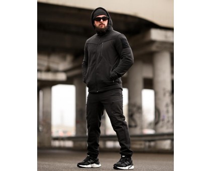 Флісовий костюм Tarantul Black: Теплий, комфортний, стильний вибір.