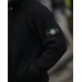 Stone Island Black: чоловічий в'язаний кардиган на блискавці