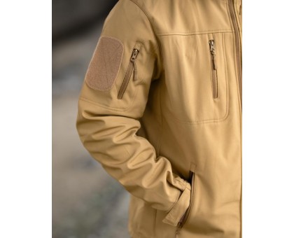 Демісезонна тактична куртка Eskalibur Coyote SoftShell: купити в Україні | Виробник