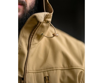 Демісезонна тактична куртка Eskalibur Coyote SoftShell: купити в Україні | Виробник