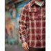 Сорочка Aggression Dilan: фланелева в клітку для комфортного стилю