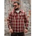 Сорочка Aggression Dilan: фланелева в клітку для комфортного стилю