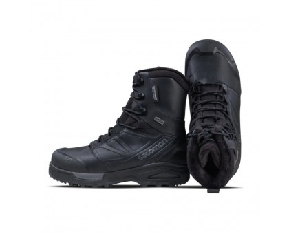 Черевики Salomon Toundra Forces CSWP Black - Зимові, Тактичні, Водонепроникні Черевики Salomon Toundra Forces CSWP Black - Зимові, Тактичні, Водонепроникні
