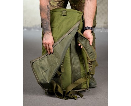 Тактичний рюкзак-баул X-Tactical 50L Olive: надійний та місткий Тактичний рюкзак-баул X-Tactical 50L Olive: надійний та місткий