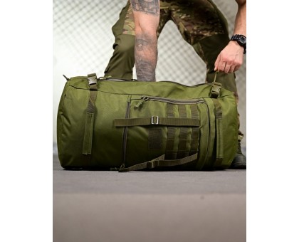 Тактичний рюкзак-баул X-Tactical 50L Olive: надійний та місткий Тактичний рюкзак-баул X-Tactical 50L Olive: надійний та місткий