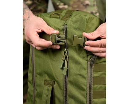 Тактичний рюкзак-баул X-Tactical 50L Olive: надійний та місткий Тактичний рюкзак-баул X-Tactical 50L Olive: надійний та місткий