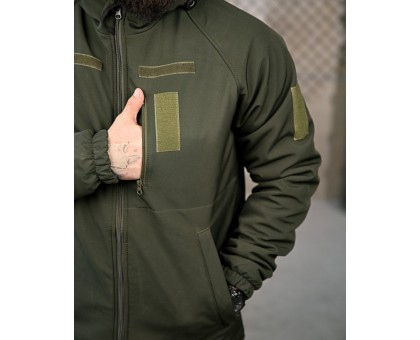 Зимова тактична куртка Patron Olive: SoftShell, HoloFiber, Omni-Heat Зимова тактична куртка Patron Olive: SoftShell, HoloFiber, Omni-Heat