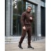Теплий спортивний костюм Austria Line Brown – стиль та комфорт