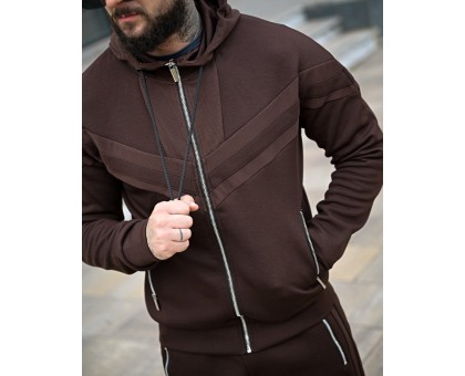 Теплий спортивний костюм Austria Line Brown – стиль та комфорт