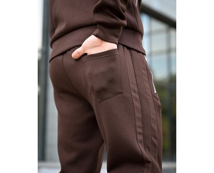 Теплий спортивний костюм Austria Line Brown – стиль та комфорт