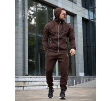 Теплий спортивний костюм Austria Line Brown