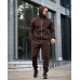 Теплий спортивний костюм Austria Line Brown – стиль та комфорт