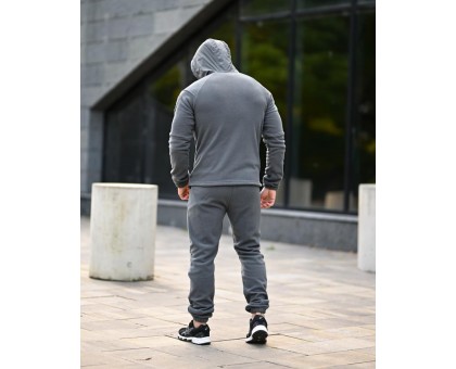 Флісовий спортивний костюм Statix Grey: Теплий комфорт та стиль Флісовий спортивний костюм Statix Grey: Теплий комфорт та стиль