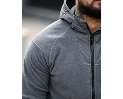 Флісовий спортивний костюм Statix Grey: Теплий комфорт та стиль Флісовий спортивний костюм Statix Grey: Теплий комфорт та стиль