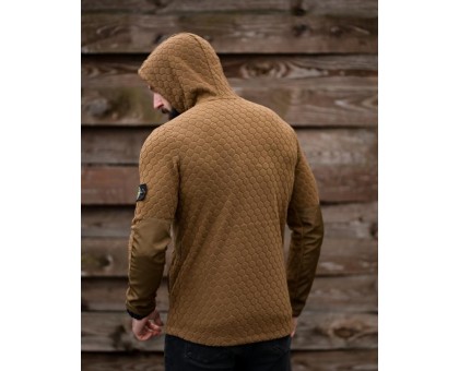 Флісова кофта Stone Island Honeycomb Coyote: Стиль, комфорт, якість