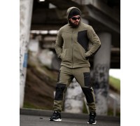 Флісовий костюм Tarantul Olive/Black