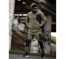 Флісовий костюм Tarantul Olive/Black