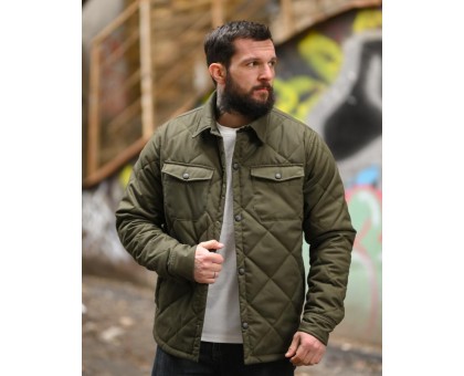 Куртка-сорочка Cutter Olive Утеплена: Купити в Україні | Розміри в наявності