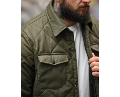 Куртка-сорочка Cutter Olive Утеплена: Купити в Україні | Розміри в наявності