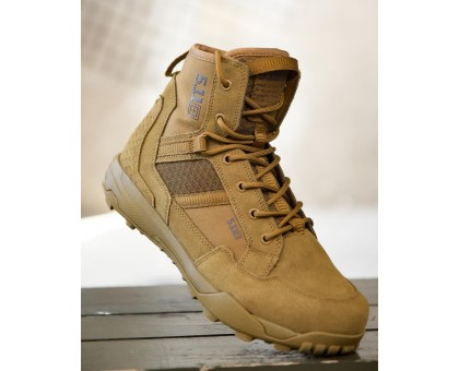 Тактичні черевики 5.11 Midle Tactical Boot Coyote. Водонепроникні, комфортні.