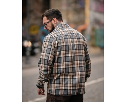 Сорочка Aggression Sem: Чоловіча фланелева в клітинку