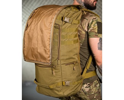 Тактичний рюкзак-баул X-Tactical 50L Coyote – Ваш надійний супутник Тактичний рюкзак-баул X-Tactical 50L Coyote – Ваш надійний супутник
