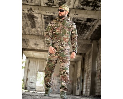 Тактичний костюм SoftShell Aura Multicam: Надійність і Комфорт