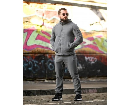 Флісовий спортивний костюм Arctika Grey: Тепло, стиль та комфорт