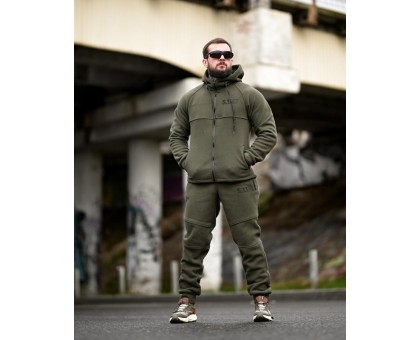 Теплий спортивний флісовий костюм 5.11 Tactical Olive – комфорт та захист