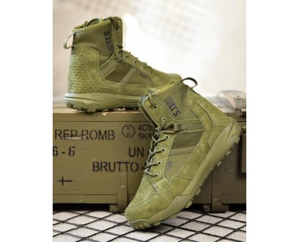 Тактичні черевики 5.11 Midle Tactical Boot Olive – водонепроникні та міцні