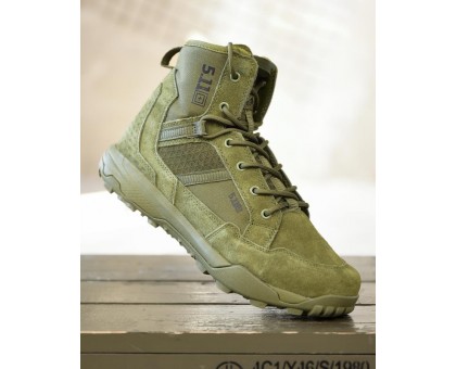 Тактичні черевики 5.11 Midle Tactical Boot Olive – водонепроникні та міцні