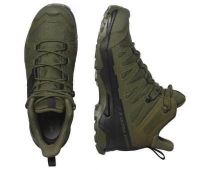 Salomon X Ultra Forces Mid Olive/Black: Надійні тактичні черевики Salomon X Ultra Forces Mid Olive/Black: Надійні тактичні черевики