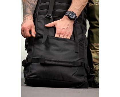 Тактичний рюкзак- баул X-Tactical 50L Black: Міцний, об'ємний, надійний. Тактичний рюкзак- баул X-Tactical 50L Black: Міцний, об'ємний, надійний.