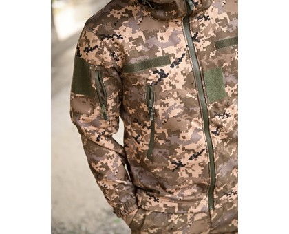 Тактичний костюм SoftShell Aura Pixel: Надійний захист та комфорт