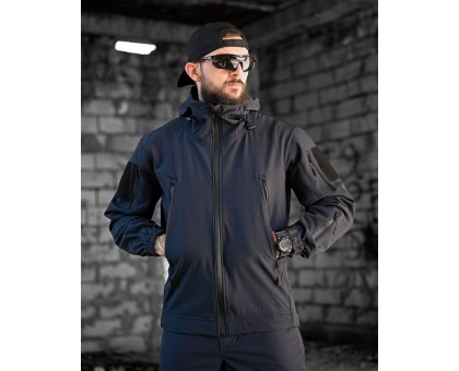 Тактичний костюм Софтшел Bandit Dark Blue ДСНС: захист та комфорт