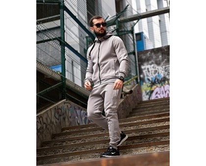 Теплий спортивний костюм Hammer Grey: Ідеальний комфорт та стиль для зими