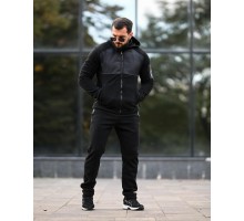 Флісовий спортивний костюм Arctika Black